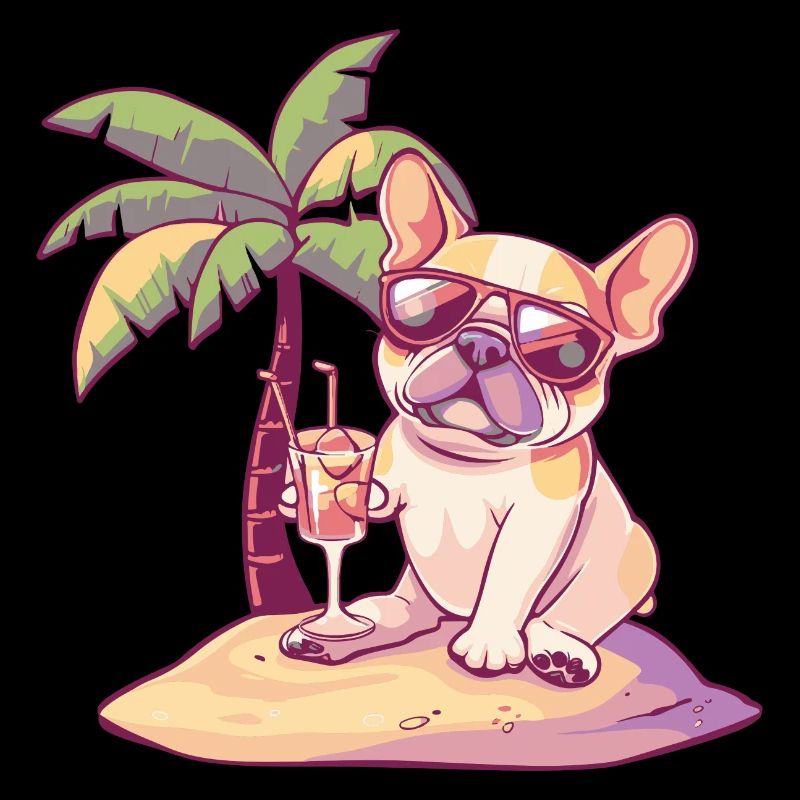 French Buldog Dog Summer