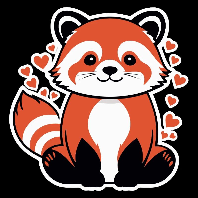 Panda roux sincère
