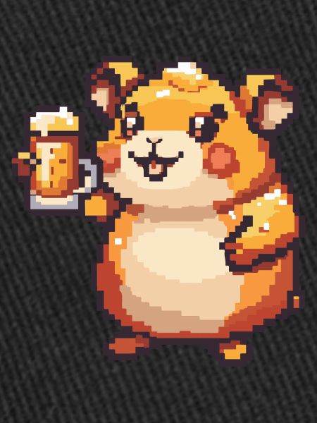 Hamster Beer Pixel
