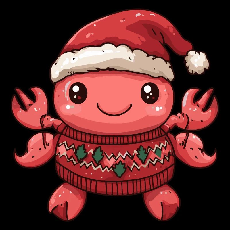 Crabe Crabe Noël