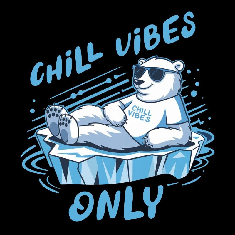 Nur Chill Vibes - Tranquil Polar Bear