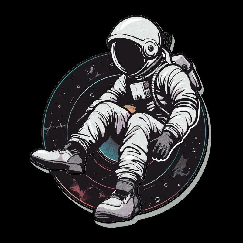 astronaute disque vinyle musique vinyle