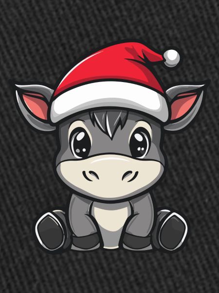 Âne Noël Mignon