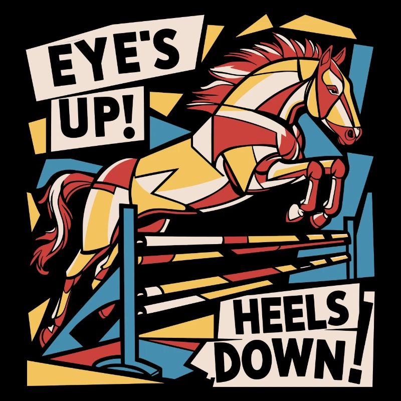 Les yeux vers le haut, les talons vers le bas