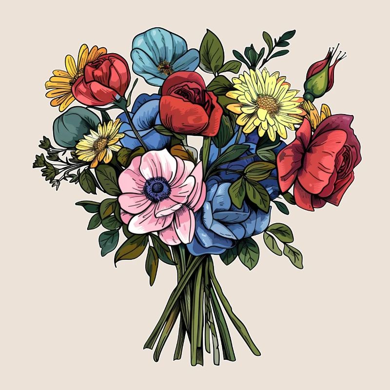 Bouquet Fleurs Fleurs