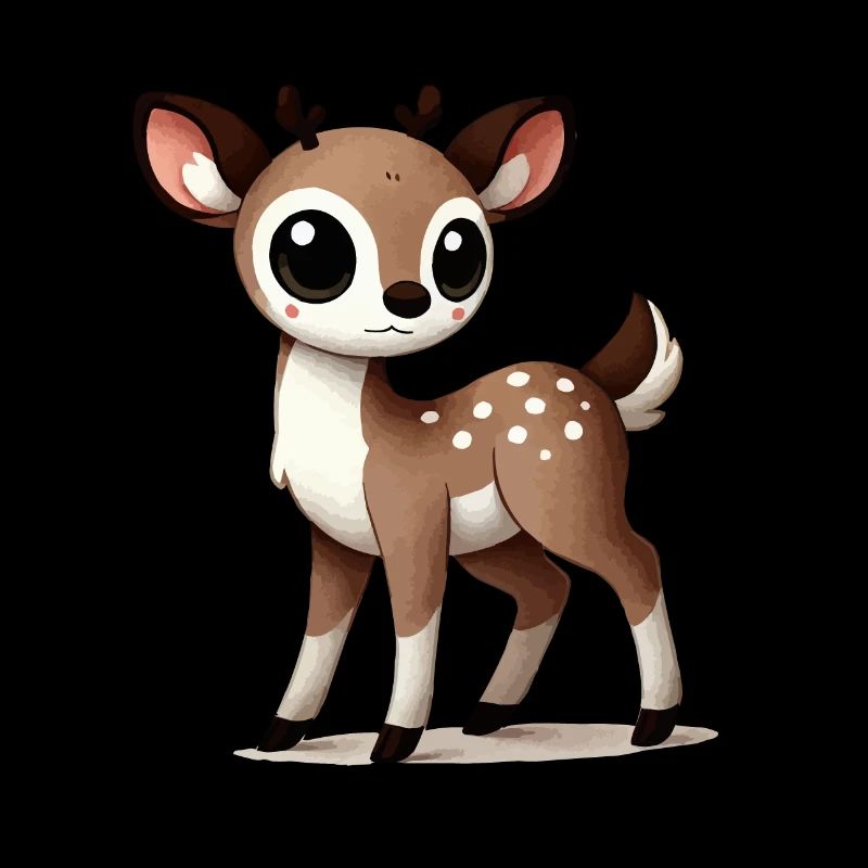 Dessin animé de cerf