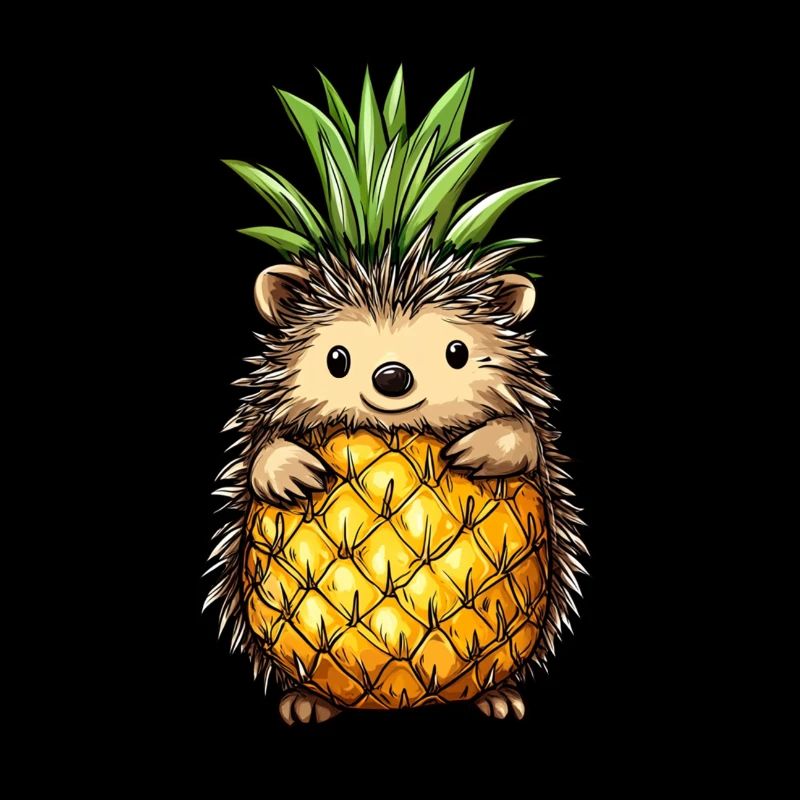 Hérisson ananas