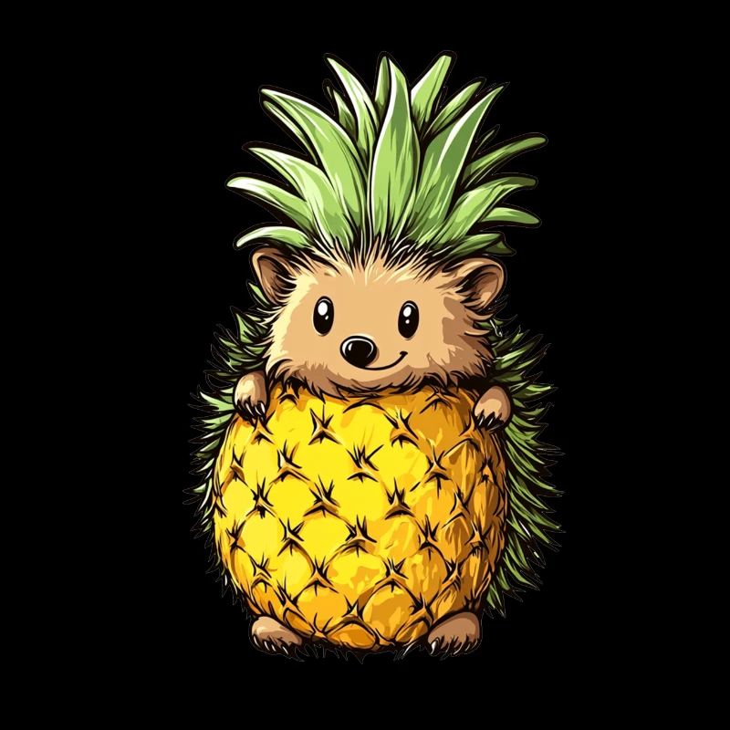 Hérisson ananas