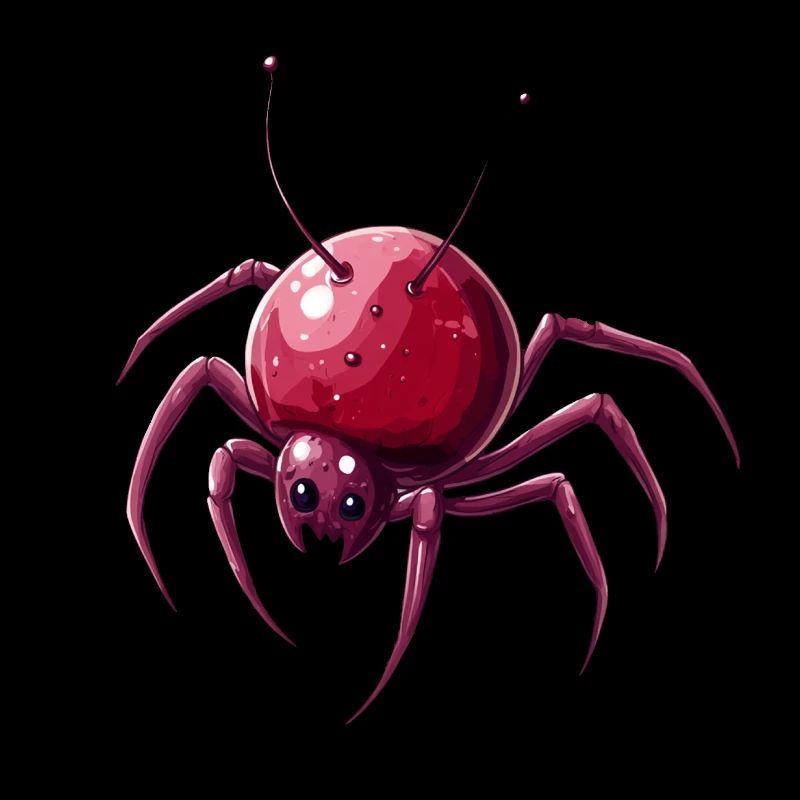 Araignée cerise Araignée cerise