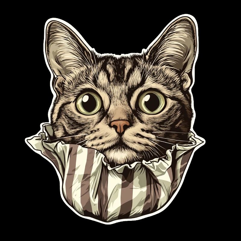 Chat en papier