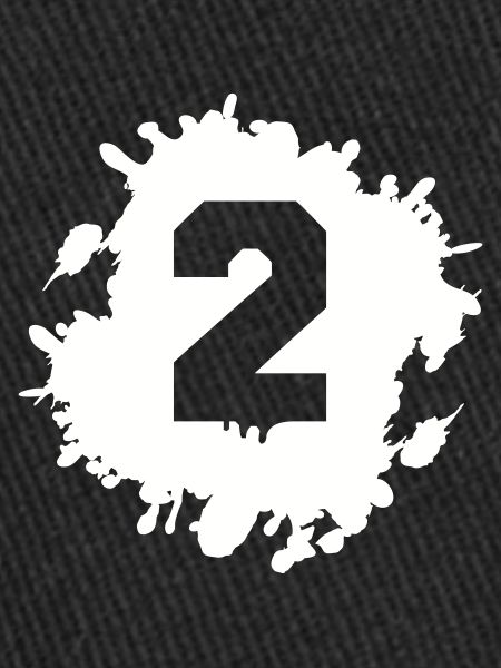 2 klecks