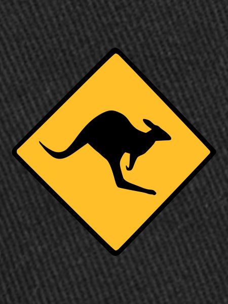Roadsign Känguruh