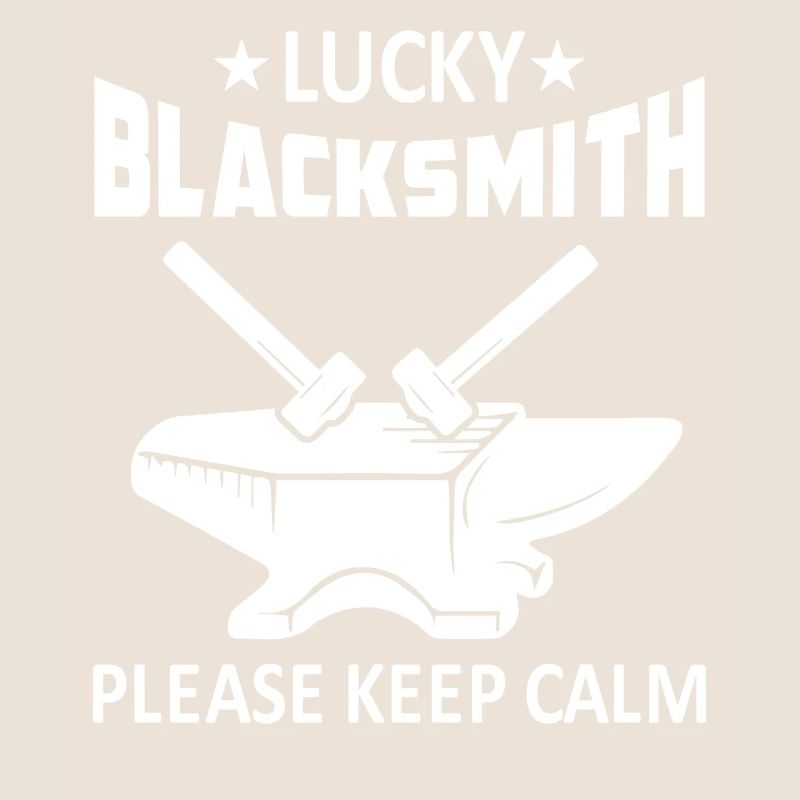 Lucky Blacksmith - please keep calm