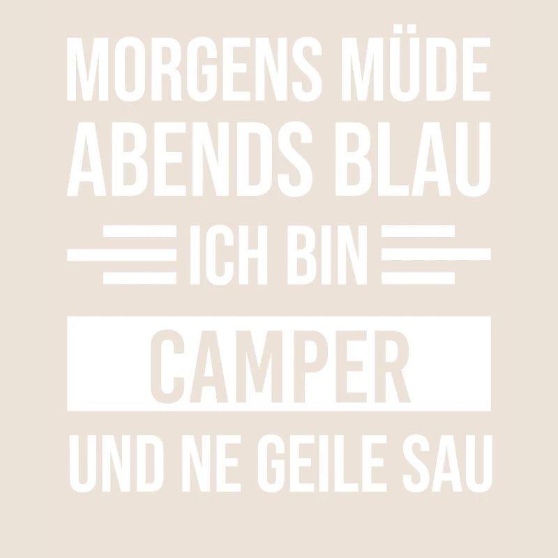 Morgens Müde Abends Blau Camper