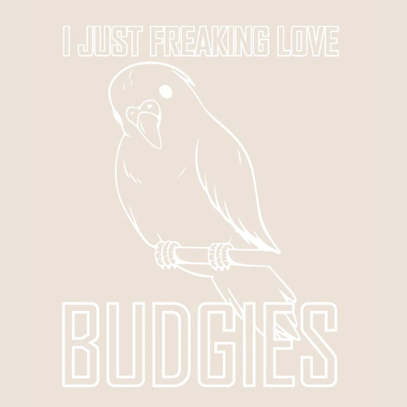 I just freaking loves budgies