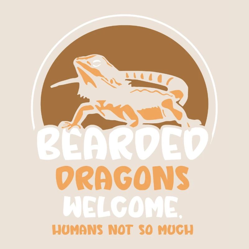 Bearded Dragons welcome humans not so much