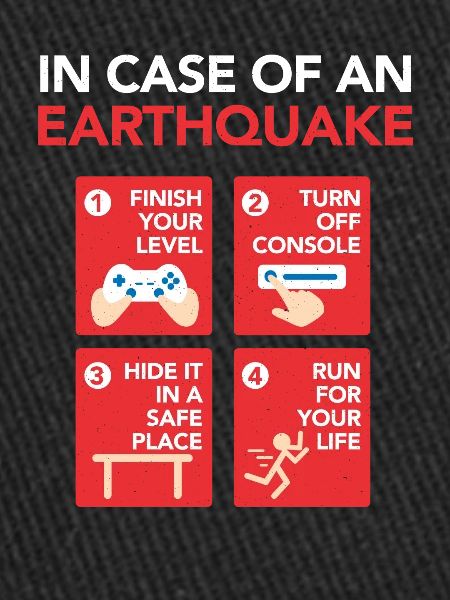 Gamer Erdbeben - Gaming Love