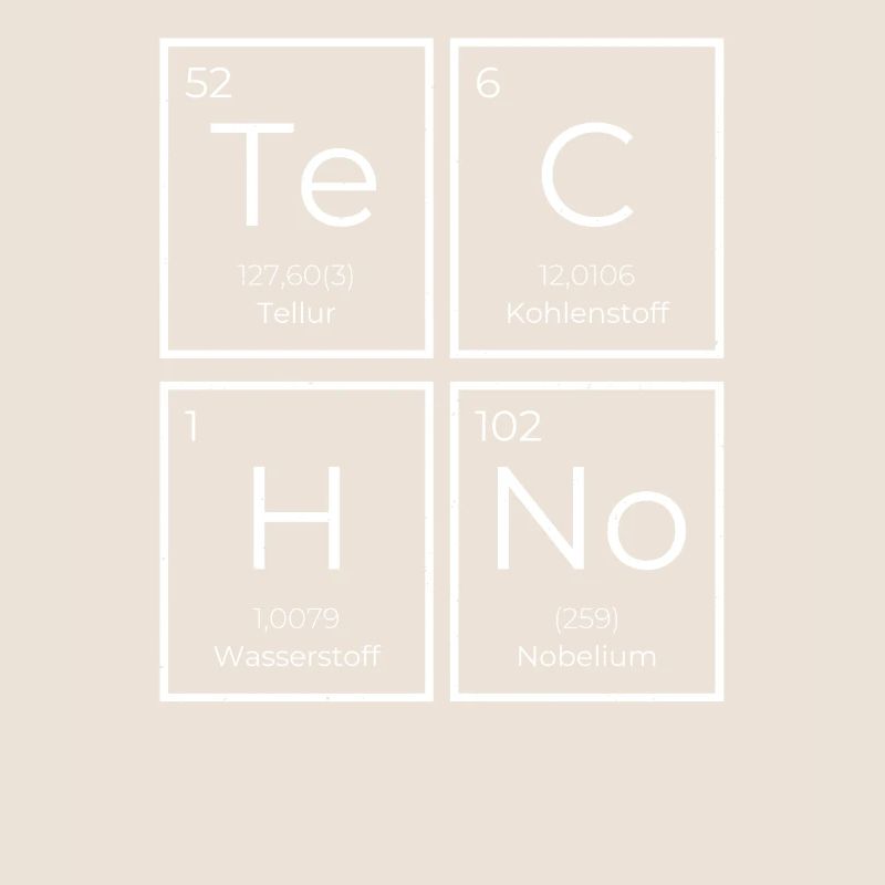 Techno Science Periodensystem