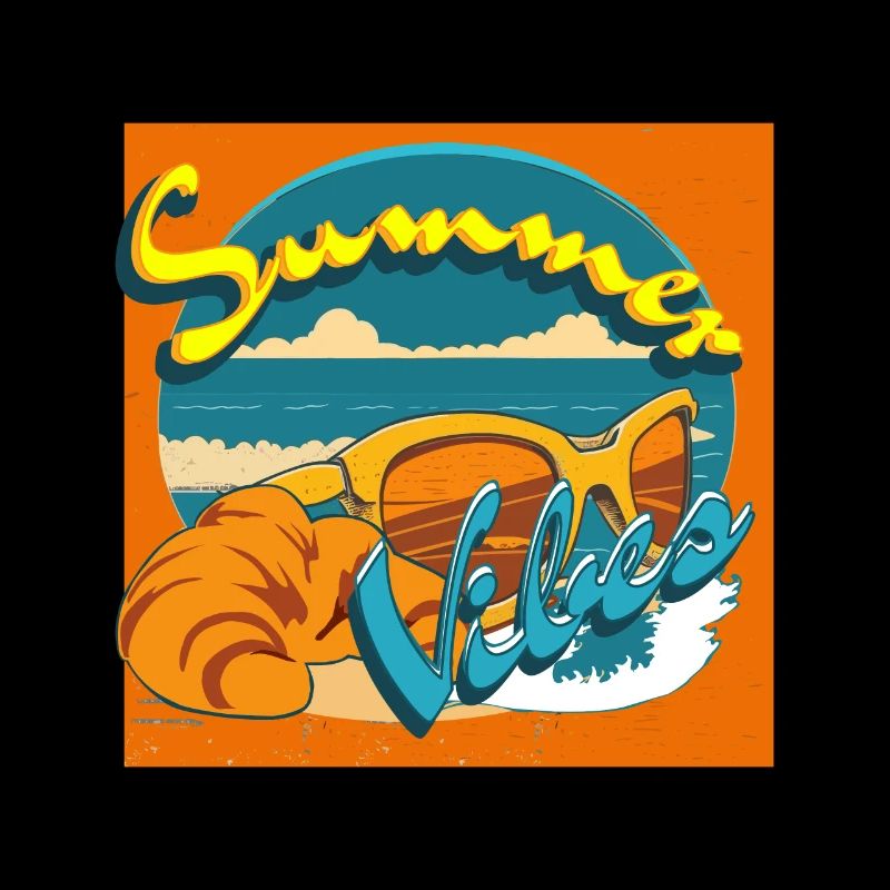 Summer vibes Retro style