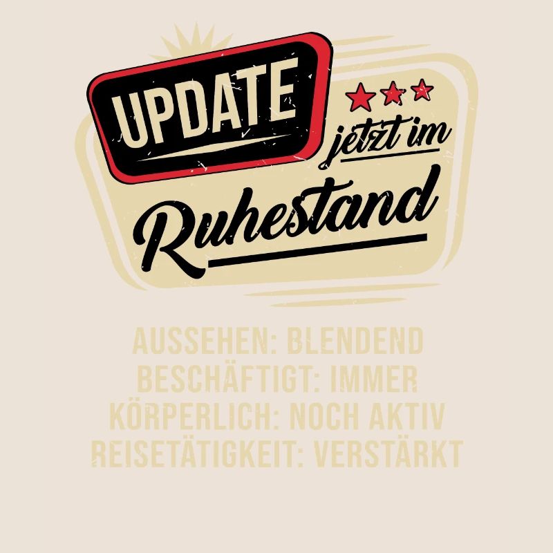 Update Ich bin im Ruhestand