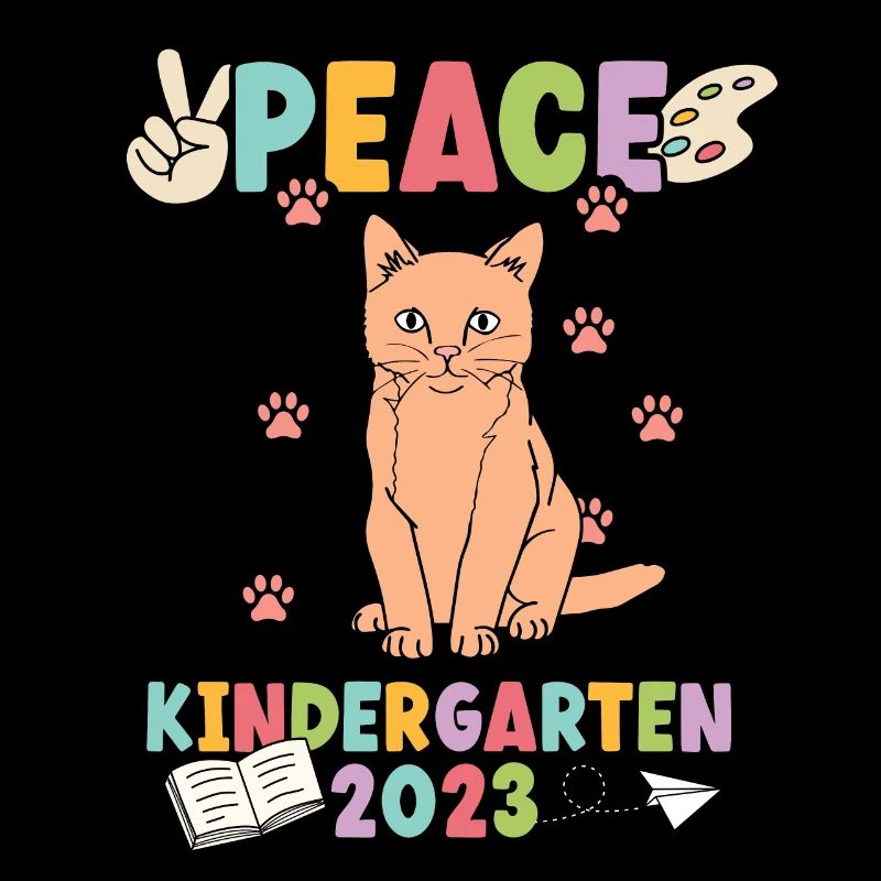 Katze Peace Kindergarten 2023