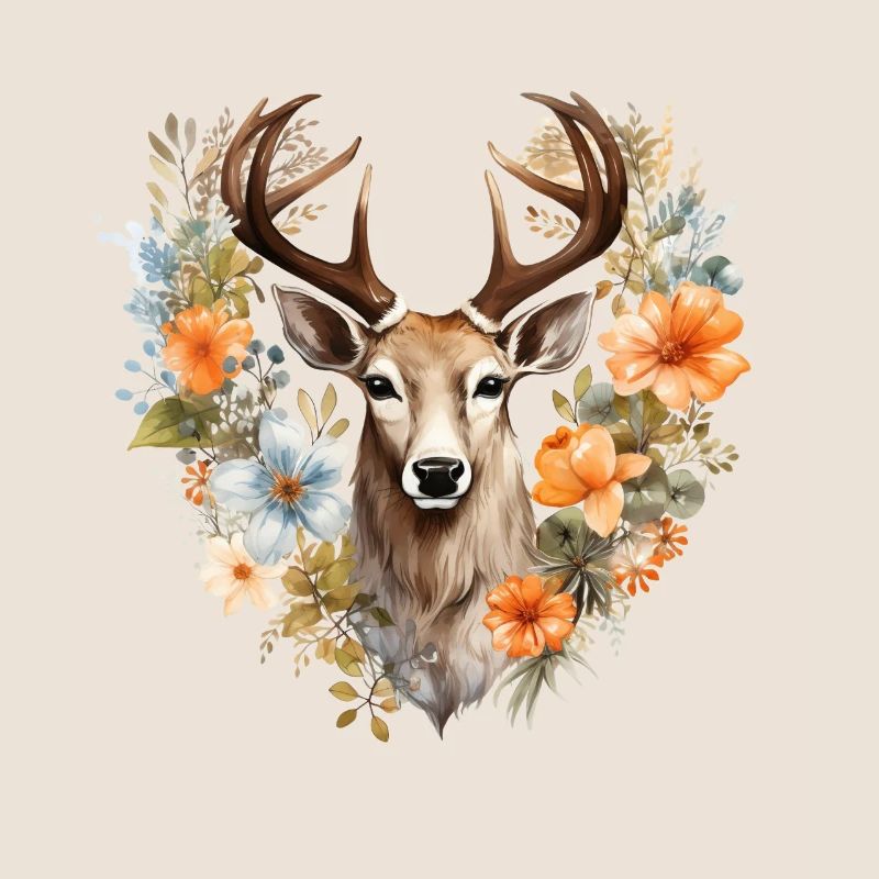 Replacement dirndl deer antlers deer