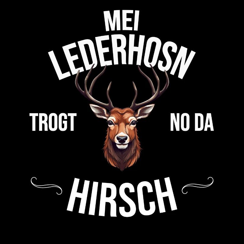Trachten Bayrischer Dialekt Hirsch