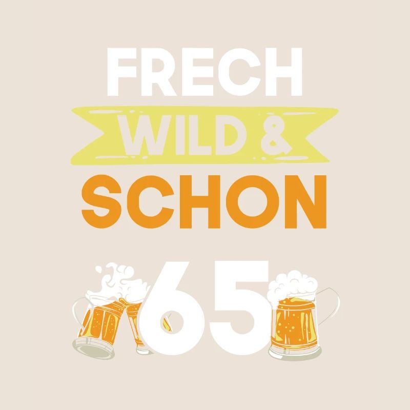 Geschenk 65 Jahre Geburtstag Bier Biertrinker