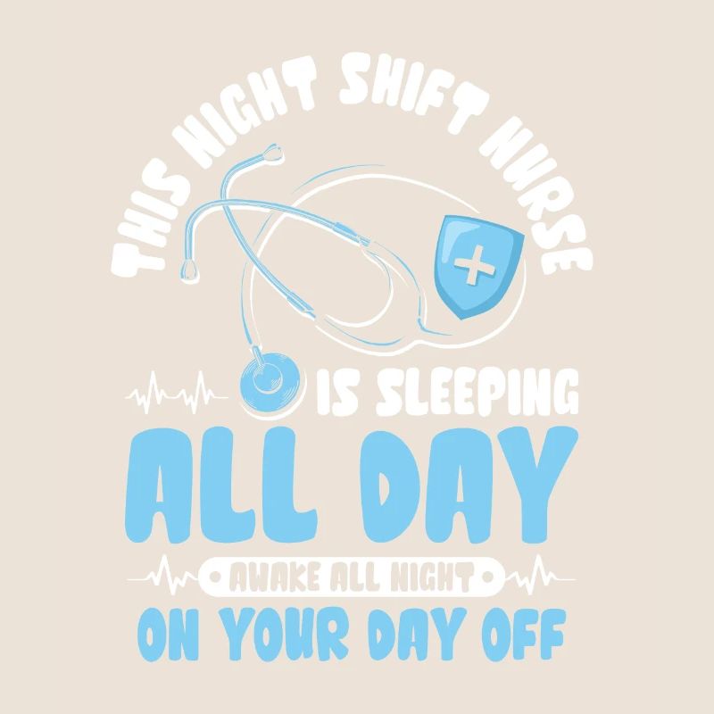 This Night Shift Nurse is sleeping all day