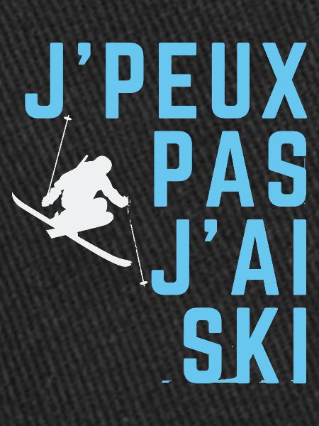 I can't ski