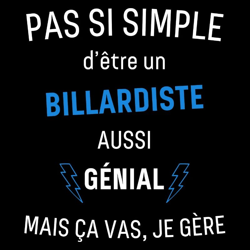 Billardiste Génial