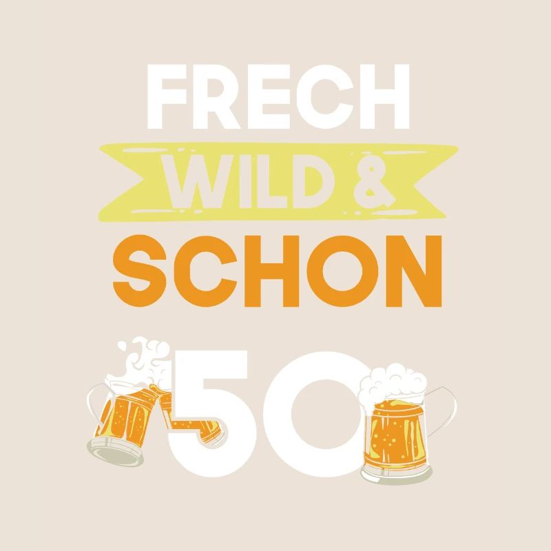 Geschenk 50 Jahre Geburtstag Bier Biertrinker