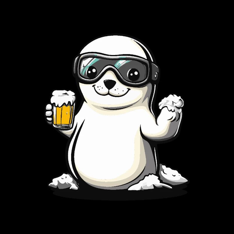Robbe Tier Apres Ski Bier