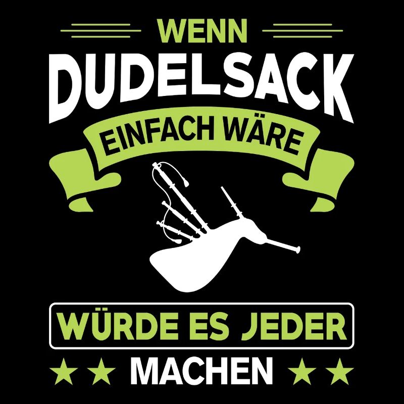 Dudelsackspieler Dudelsack Männer Geschenk