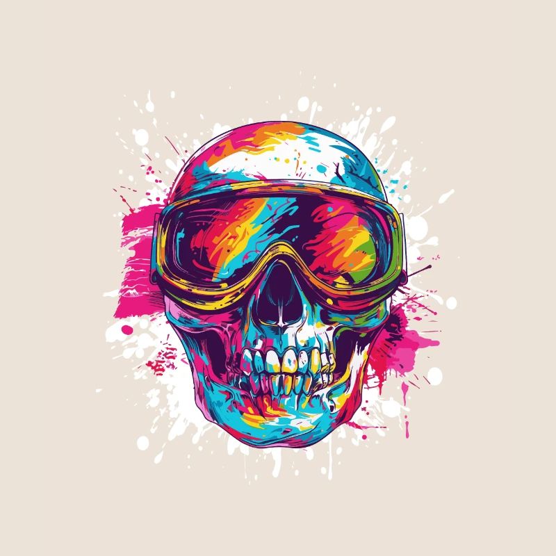 Ski Ski Masques Skull