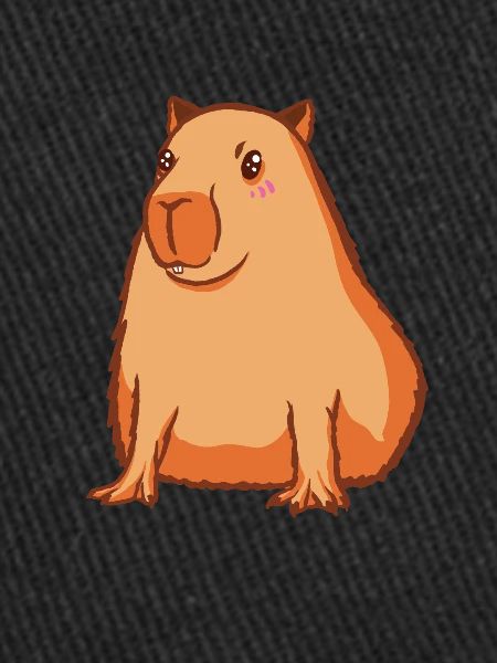 Mignon Capivara beau dessin Capivara