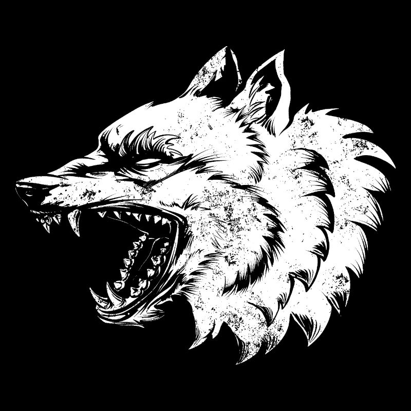 Illustration de loup
