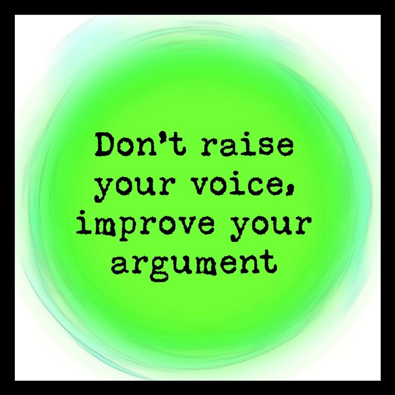 Improve your argument