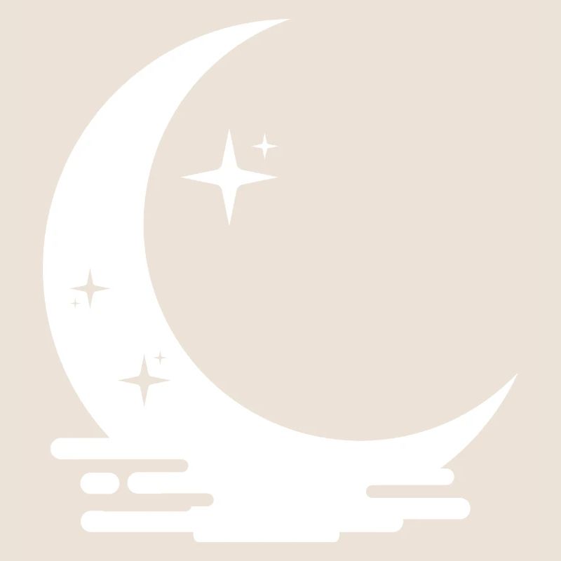 Lune Nuit étoilée