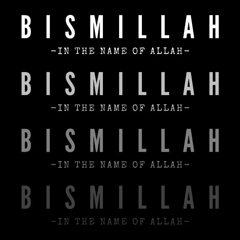 Bismillah 00 blanc