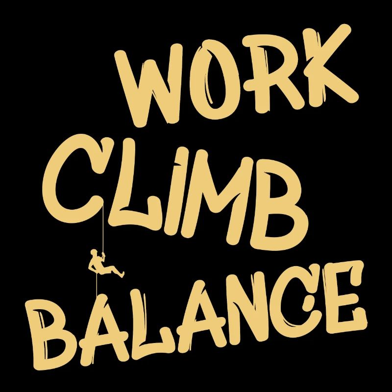 Klettern Spruch Climb Abseilen