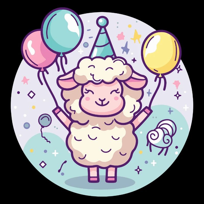 Mouton Anniversaire Bébé