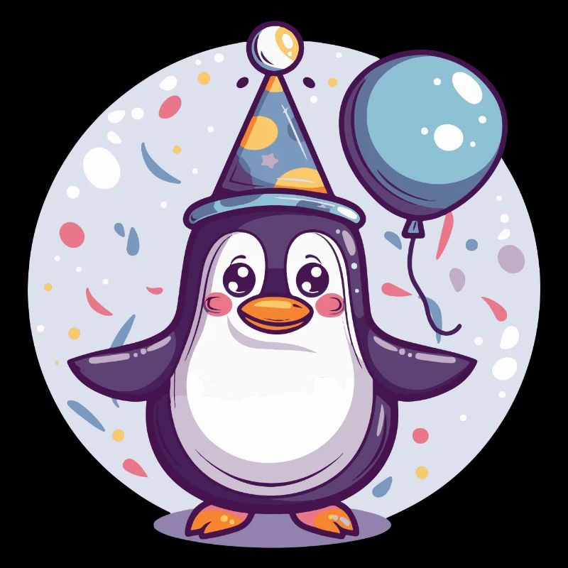 Pingouin Anniversaire Bébé