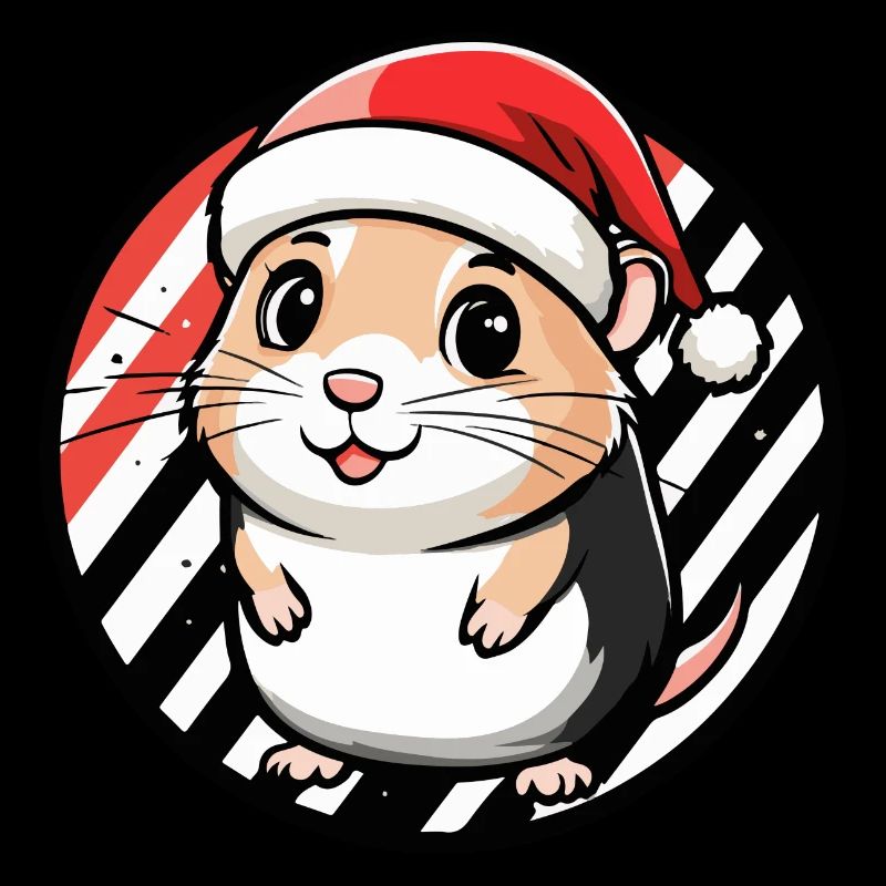 Hamster Weihnachten X-Mas