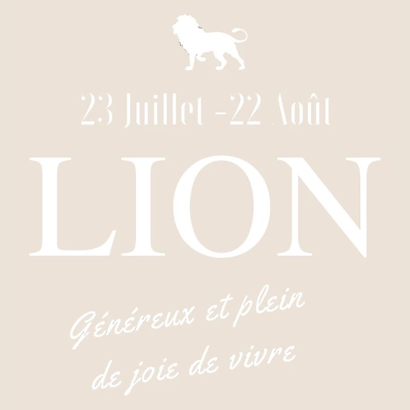 Lion signe astrologique