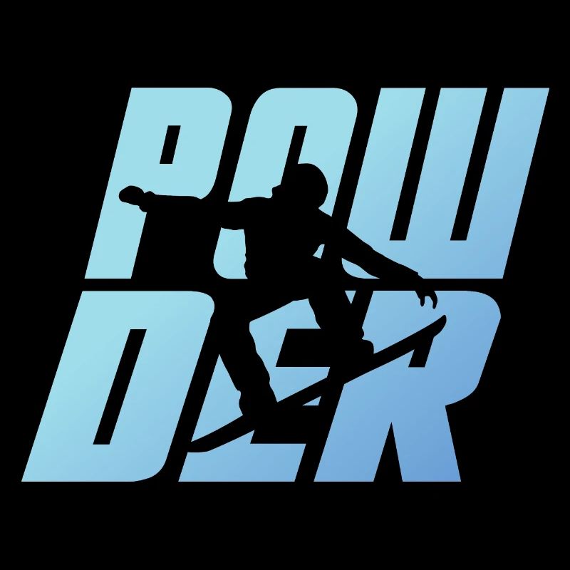 Snowboarder, Snowboard, Snowboard - Poudreuse