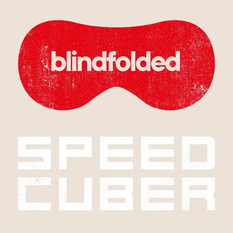 SPEEDCUBER Blindfolded. Cubing-Cube-Speedcuber