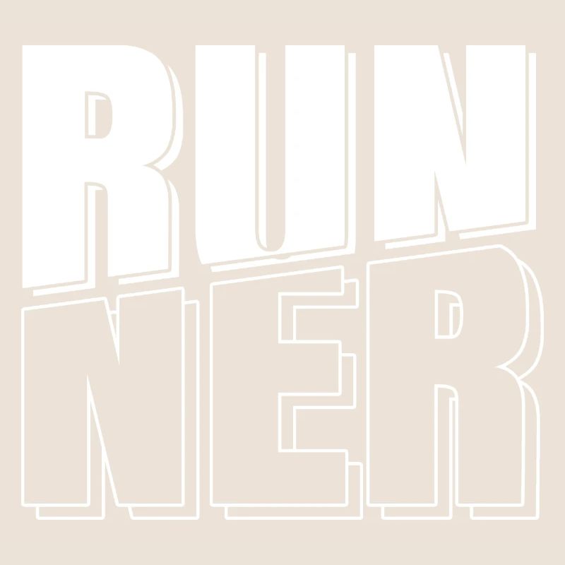 Coureur jogging jogging course course