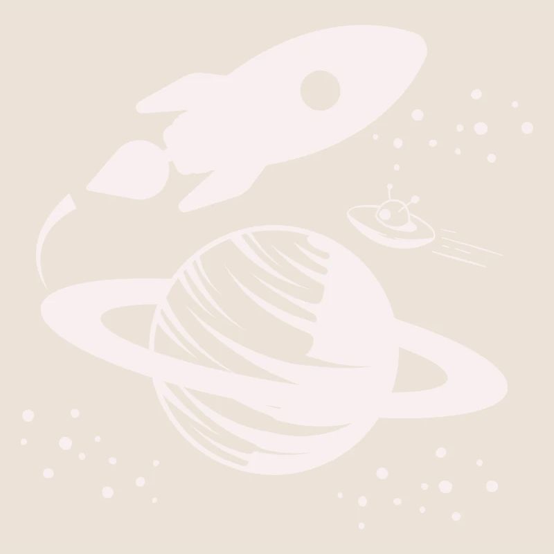 Astronaute - Space Rocket Universe Planet