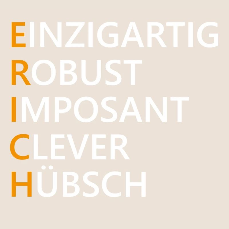 Erich Name Geschenk